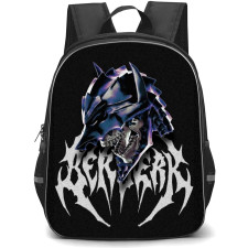 Berserk Backpack StudentPack - Berserk Logo With Avatar On Black Background