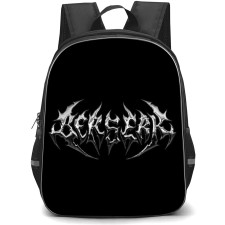 Berserk Backpack StudentPack - Berserk Grayscale Logo On Black Background