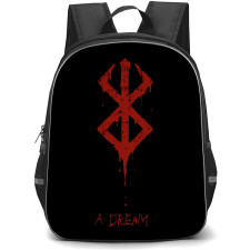Berserk Backpack StudentPack - Berserk Red Blood Brand of Sacrifice Poster