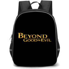 Beyond Good & Evil Backpack School Bag StudentPack - Beyond Good & Evil Series Logo Wordmark Sticker