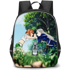 Beyond Journey's End Backpack StudentPack - Characters Fighting Forest Background