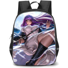 Beyond Journey's End Fern Backpack StudentPack - Fern Posing Moon Background