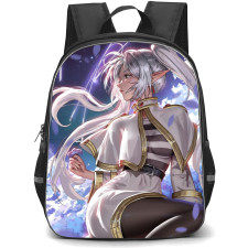 Beyond Journey's End Freiren Backpack StudentPack - Freiren Sitting On Flowers