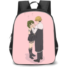 Beyond Journey's End Ubel Backpack StudentPack - Ubel Land Pink Background