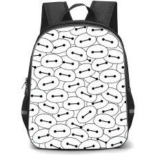 Big Hero 6 Baymax School Backpack StudentPack - Baymax Avatar Pattern