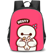 Big Hero 6 Baymax School Backpack StudentPack - Baymax Heavy Chibi