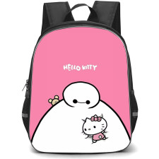 Big Hero 6 Baymax School Backpack StudentPack - Baymax Hello Kitty