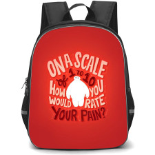 Big Hero 6 Baymax School Backpack StudentPack - Baymax How Would You Rate Your Pain