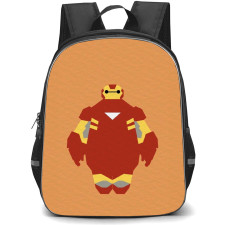 Big Hero 6 Baymax School Backpack StudentPack - Baymax Iron Man Costume