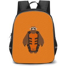 Big Hero 6 Baymax School Backpack StudentPack - Baymax Rocket Costume