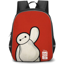 Big Hero 6 Baymax School Backpack StudentPack - Baymax Waving Portrait Chibi