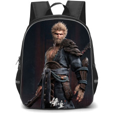 Black Myth Wukong Backpack StudentPack - Fierce Portrait