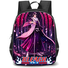 Bleach Byakuya Kuchiki Backpack School Bag StudentPack - Byakuya Kuchiki Cherry Blossom Elegance Poster