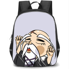 Bleach Genryusai Shigekuni Yamamoto Backpack StudentPack - Genryusai Shigekuni Yamamoto Cartoon Art Sticker