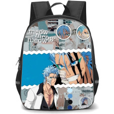 Bleach Grimmjow Jaegerjaquez Backpack StudentPack - Grimmjow Jaegerjaquez Collage