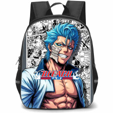 Bleach Grimmjow Jaegerjaquez Backpack School Bag StudentPack - Grimmjow Jaegerjaquez Hollow Mask Manga Poster