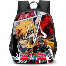 Bleach Ichigo Kurosaki Backpack School Bag StudentPack - Ichigo Kurosaki Hollow Evolution Collage Poster