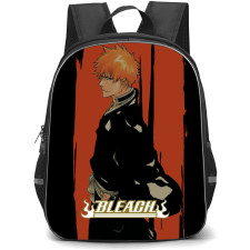Bleach Ichigo Kurosaki Backpack StudentPack - Ichigo Kurosaki Smiling Side Portrait Comic Art