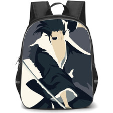 Bleach Kenpachi Zaraki Backpack StudentPack - Kenpachi Zaraki Attack Mode Minimalist