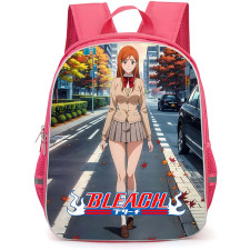 Bleach Orihime Inoue Backpack School Bag StudentPack - Orihime Inoue Autumn Street Poster