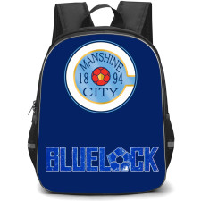 Blue Lock Backpack StudentPack - Manshine City Logo Sticker
