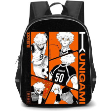 Blue Lock Rensuke Kunigami Backpack StudentPack - Rensuke Kunigami Collage Comic Art
