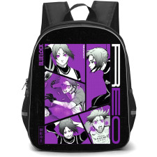Blue Lock Reo Mikage Backpack StudentPack - Reo Mikage Collage Comic Art