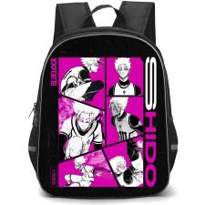 Blue Lock Ryusei Shido Backpack StudentPack - Ryusei Shido Collage Comic Art