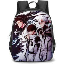 Blue Lock Backpack StudentPack - Team White Side Portrait