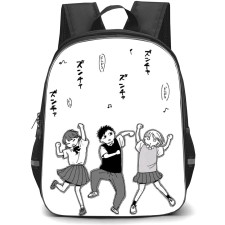 Blue Box Backpack StudentPack - Blue Box Chapter 45 Black And White Art On White Background