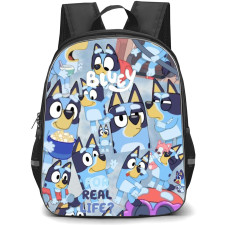 Bluey School Backpack StudentPack - Bluey Collage Expressions