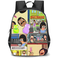 Bob's Burger Backpack StudentPack - Bob's Family Collage Alriiiiight