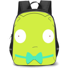 Bob's Burger Kuchi Kopi Backpack StudentPack - Kuchi Kopi Portrait Green Background