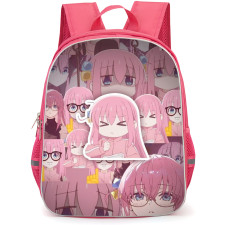 Bocchi The Rock Hitori Gotoh Backpack StudentPack - Hitori Gotoh Anime Art Sticker On Collage Poster