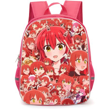 Bocchi The Rock Ikuyo Kita Backpack StudentPack - Ikuyo Kita Avatar Collage Poster