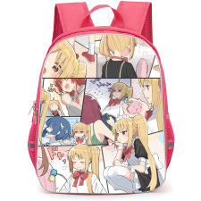 Bocchi The Rock Nijika Ijichi Backpack StudentPack - Nijika Ijichi Comic Art Collage
