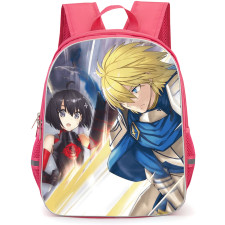 Bofuri I Don't Want to Get Hurt so I'll Max Out My Defense Backpack School Bag StudentPack - Maple And Ray Battle Scene Poster