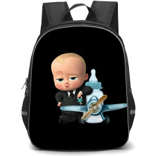 The Boss Baby Backpack StudentPack - The Boss Baby Standing On Black Background
