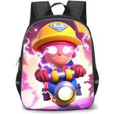 Brawl Stars Jacky Backpack StudentPack - Brawl Stars Jacky Riding Hypercharged 3D Poster