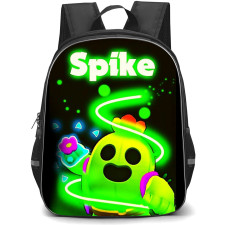 Brawl Stars Spike Backpack StudentPack - Brawl Stars Spike Sticker Collage Poster