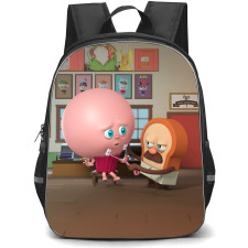 Bread Barbershop Big Head Cupcake Backpack StudentPack - Big Head Cupcake Facial