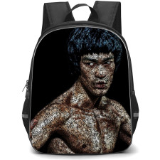 Bruce Lee Backpack StudentPack - Bruce Lee Letter Portrait