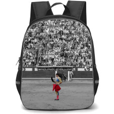 Bullfighters Jos? Tom?s Backpack School Bag StudentPack - Jos? Tom?s Matador Side Portrait Monochrome Background