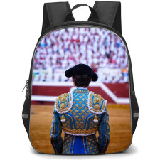 Bullfighters Backpack School Bag StudentPack - Bullfighters Matador Arena Back Portrait