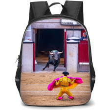Bullfighters Backpack School Bag StudentPack - Bullfighters Matador Kneeling Poster