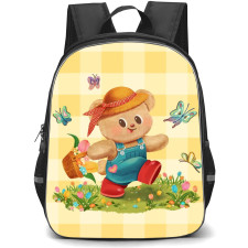 Butterbear Backpack StudentPack - Butterbear With Butterfly Hopping Pose