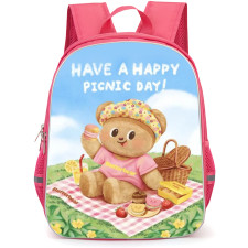 Butterbear Backpack StudentPack - Butterbear Have A Picnic Day
