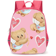 Butterbear Backpack StudentPack - Butterbear Pattern Art Love You