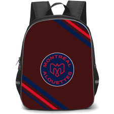Montreal Alouettes Backpack School Bag StudentPack - Large Logo Stripe