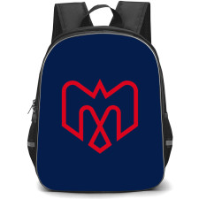 Montreal Alouettes Backpack School Bag StudentPack - Logo In Blue Background